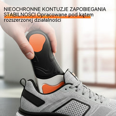 🔥【Kup jeden, a drugi dostaniesz gratis】👣【Rozmiary 35–46】⚡ Ortopedyczna wkładka sportowa z podparciem łuku stopy – pełna amortyzacja, najwyższy komfort