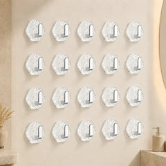 🧊✨ Pack de Ganchos Adhesivos sin Taladro | Súper Resistentes, Transparentes y Multiusos para Baño y Hogar