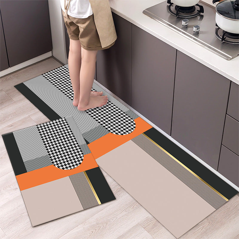 【40*60+40*120cm】De uso común en casa Almohadilla absorbente simple y atmosférica