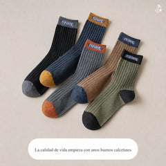 😍🧦【10 párov】Pánske bavlnené dezodoračné ponožky, nové 2026, absorbujúce pot