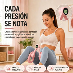 💪 Entrenador de Suelo Pélvico con Conteo Inteligente – Recargable, para Piernas y Recuperación Postparto | Ejercicios Kegel con Pantalla LED