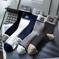 🔥🧦✨🎉【Paquete de 10 pares】Nuevos calcetines de algodón puro para hombre, suaves y cómodos: absorben el sudor y resisten los malos olores