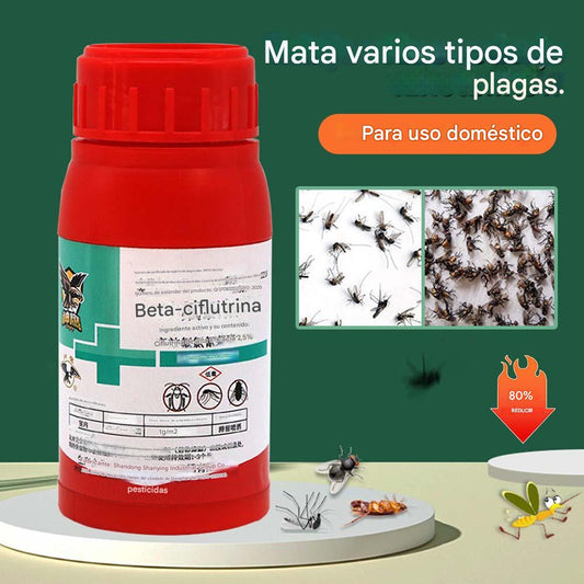 💥👍🔥【 2 botellas 27 euros】Insecticida, mata moscas biológico, mata cucarachas, mata mosquitos, rociador para áreas grandes