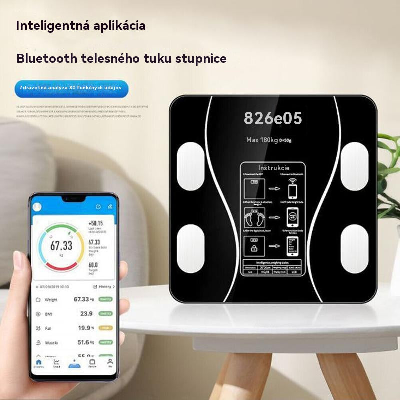 🥳Producto más vendido🥳💞 👵❤️ ¡50% de descuento! Báscula inteligente de grasa corporal: ¡Comprende tus datos y controla tu salud! Mide fácilmente tu peso y grasa corporal.