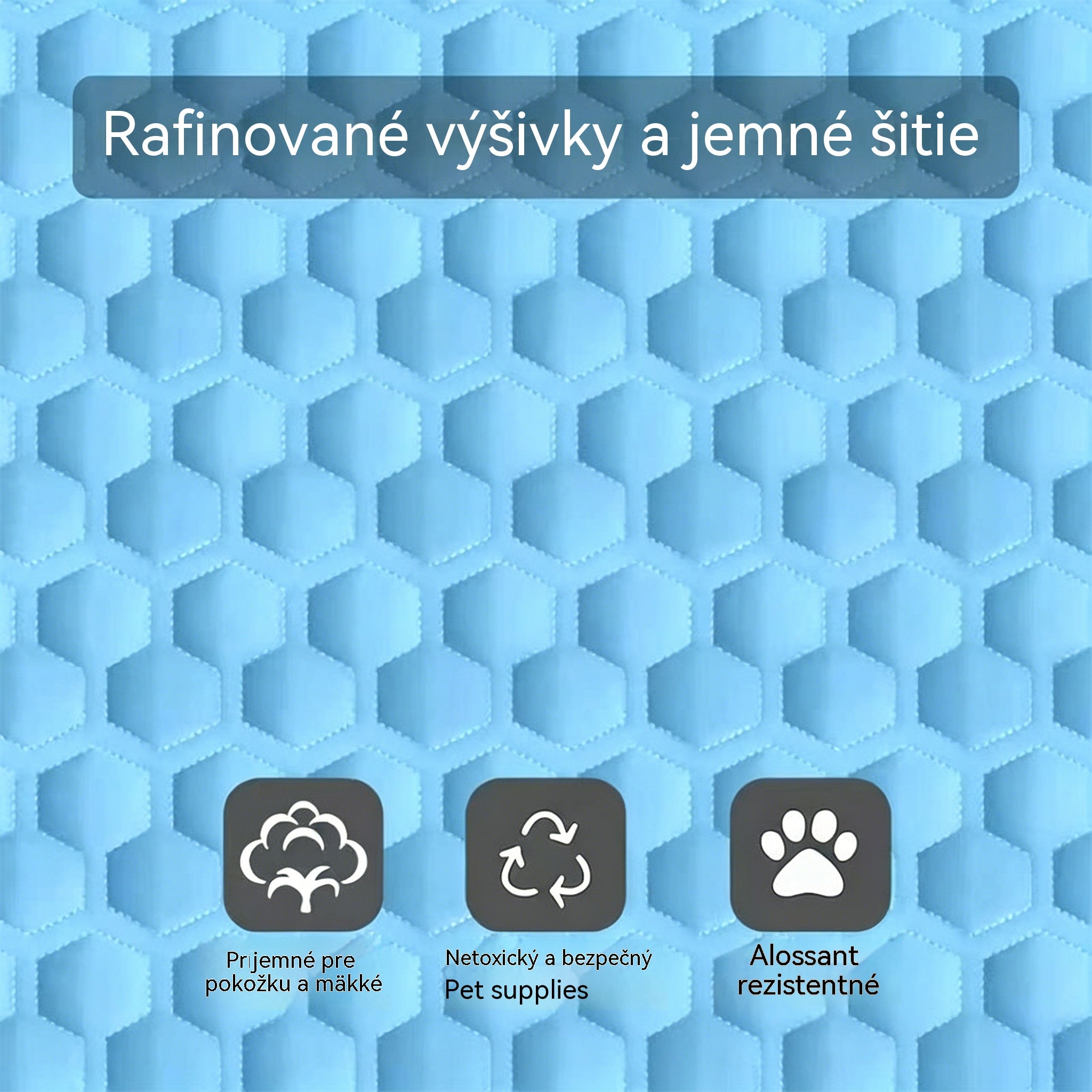 🧊🐶 Chladiaca podložka špeciálne pre psov a mačky – aby sa váš miláčik toto leto cítil ešte príjemnejšie v chlade 🐱✨