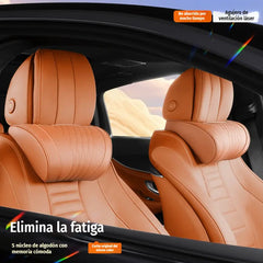 💆 Apoyacabeza de memoria con diseño ergonómico – Alivia la fatiga cervical en cada trayecto 🛣️
