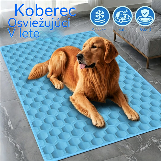 🧊🐶 Chladiaca podložka špeciálne pre psov a mačky – aby sa váš miláčik toto leto cítil ešte príjemnejšie v chlade 🐱✨