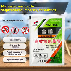 🦟🪰【10 bolsas】El insecticida en polvo de cipermetrina de alta eficiencia más eficaz, se puede utilizar en granjas/hogares/exteriores