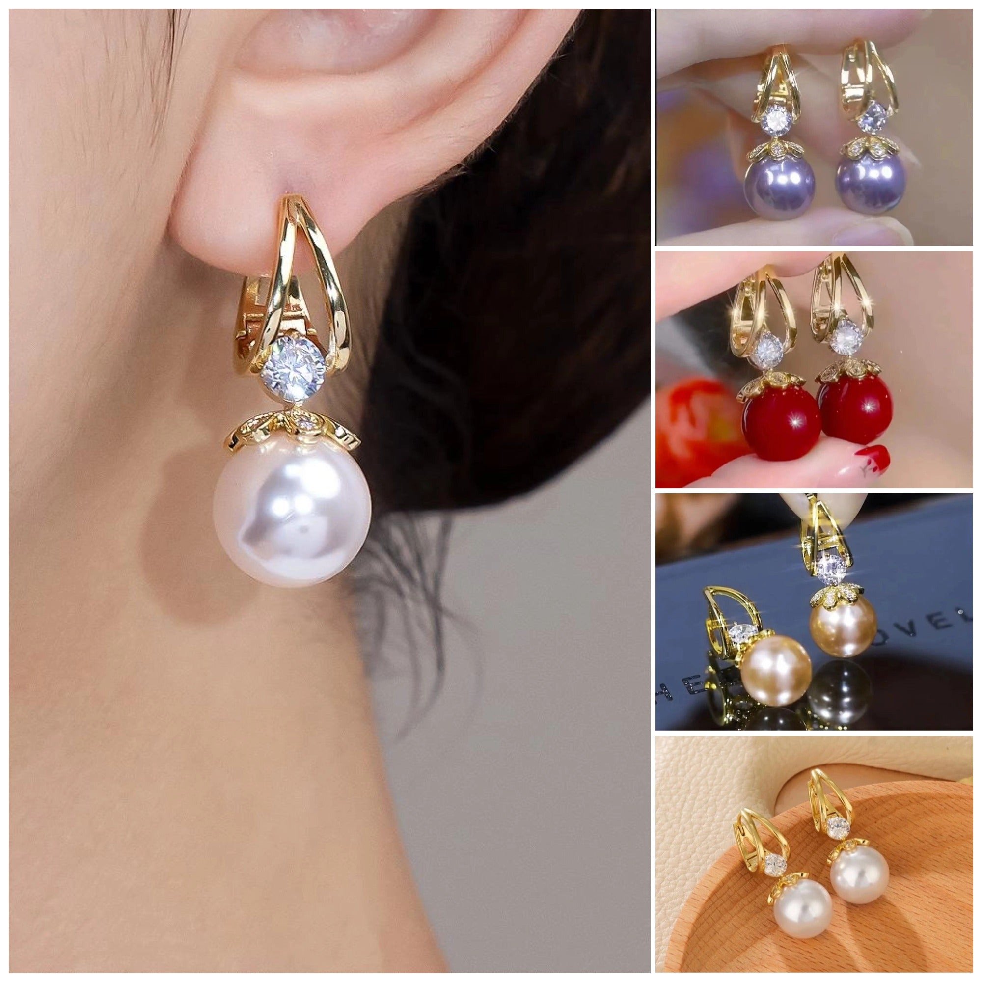 ✨ Pendientes de perla en plata 925 — Elegancia y lujo para cada día 💎