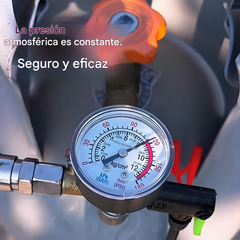 👍👍Manómetro modificado para tanque de GLP. Bomba de aire y herramientas para reparación de neumáticos. Válvula miniatura para extintor de incendios de alta presión para exteriores.【Ventas mensuales: 9999+】