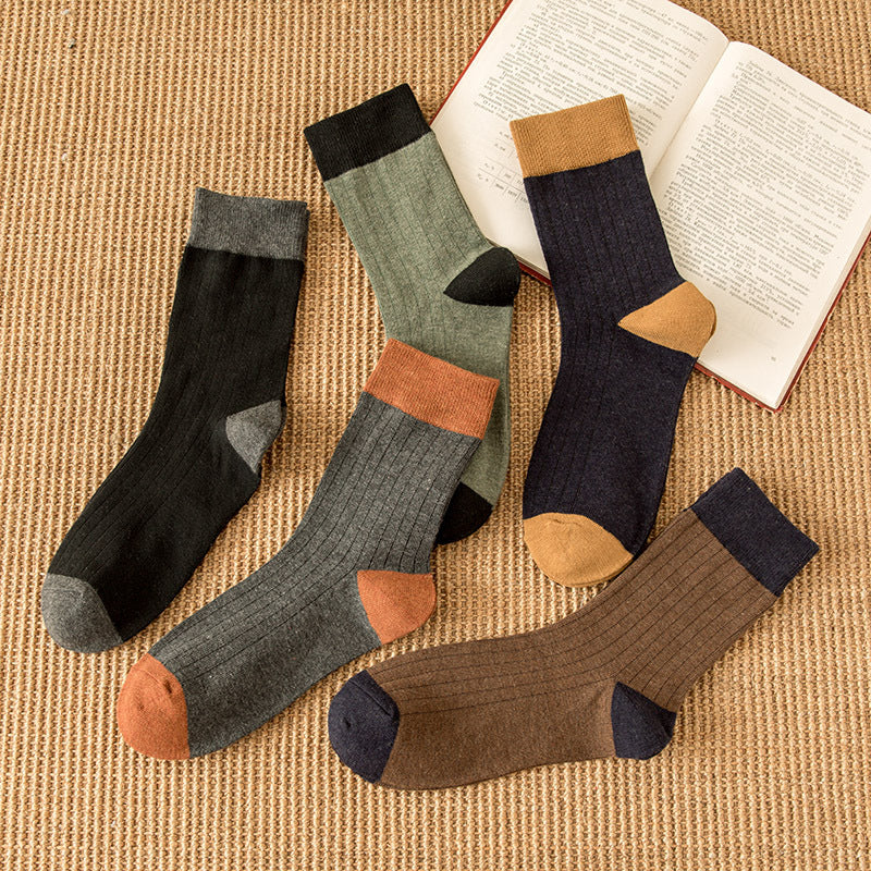 【10 pares】 Calcetines desodorantes cálidos absorbentes del sudor para hombre