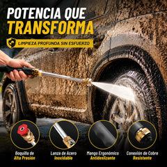 🚗 Pistola de lavado de coches de alta presión, herramienta de limpieza para el hogar y el jardín, pistola de agua a alta presión