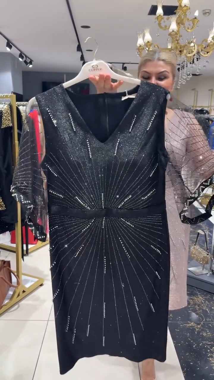 【S-5XL】Vestido de gasa nuevo y muy bonito