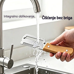 【Kupite 1, dobijte 1 gratis (2 artikla) 】 Višenamjenska kuhinjska gulilica 3 u 1: Gulite, režite i otvarajte boce!