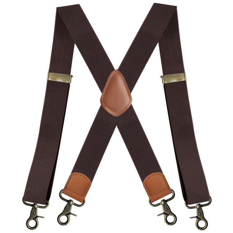 📢📢 ¡50% DE DESCUENTO! ⏰ Tirantes cruzados para hombre con ganchos