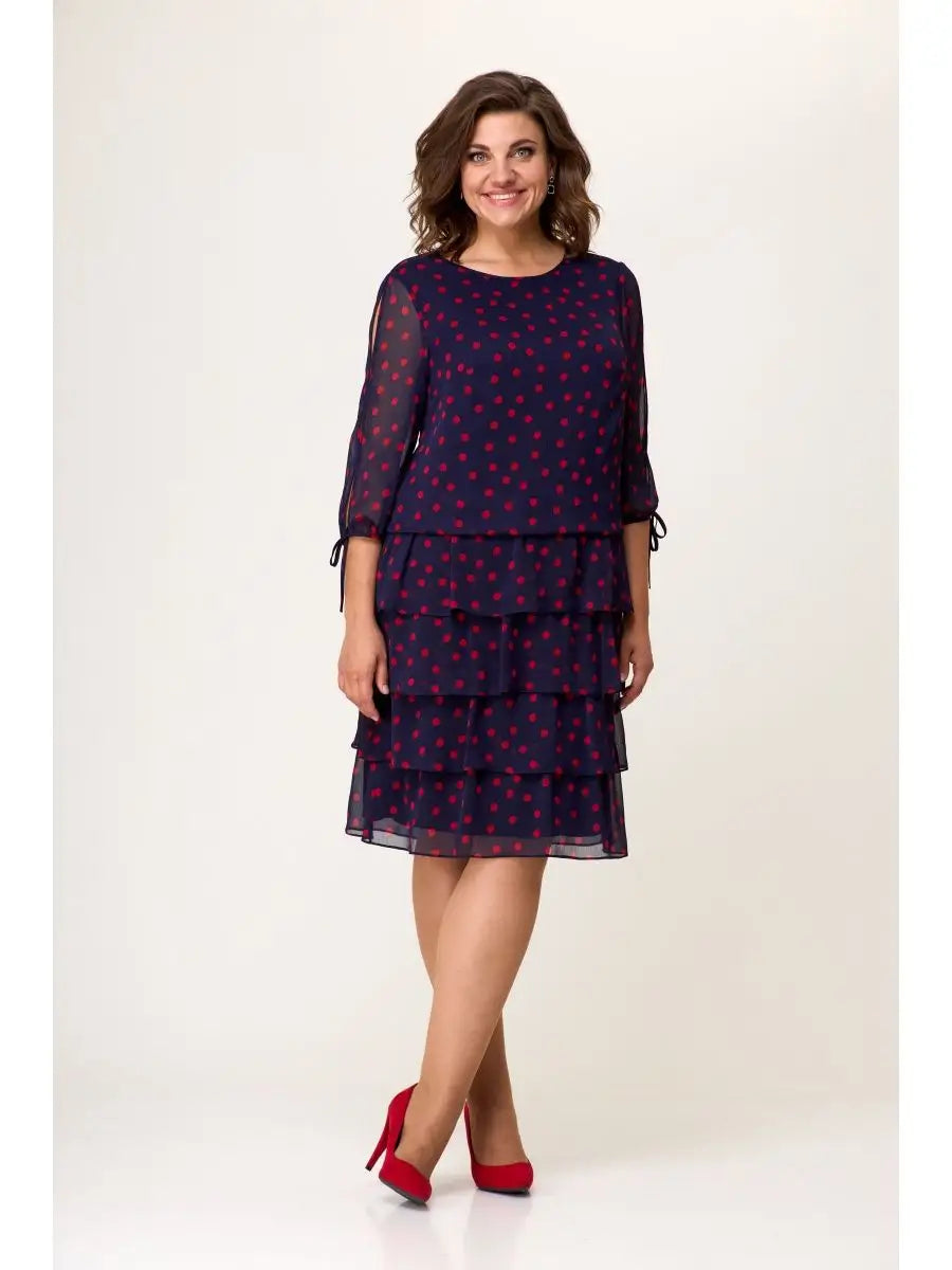 🏆【35%OFF】【S-5XL】💃Vestido de lujo con silueta ligera, confeccionado en cómoda gasa.