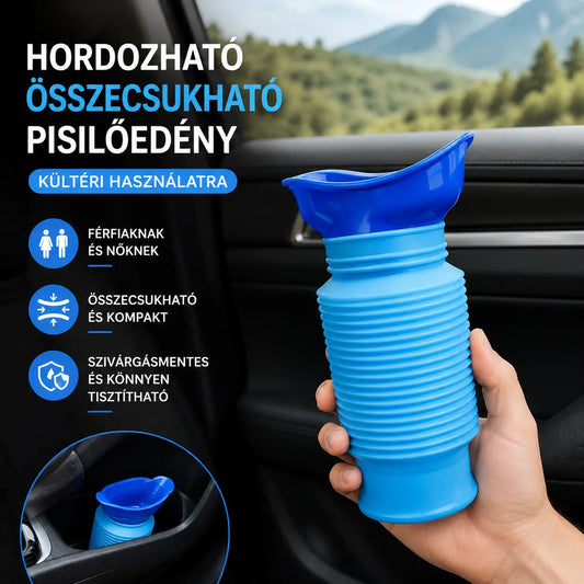 🔥Hordozható összecsukható piszoár férfiaknak, nőknek, gyermekeknek és időseknek - Újrafelhasználható piszoárok