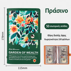 1 unidad 25 euros ✨📓🔄Bolsa impermeable para guardar dinero 😍 Tamaño práctico y portátil 👍 Imprescindible para gestionar las finanzas familiares
