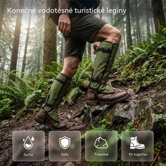 🏕️✅ Nepromokavé návleky na nohy pro outdoorové turistiku, ochrana proti uštknutí hadem, vhodné pro turistiku a outdoorová dobrodružství.