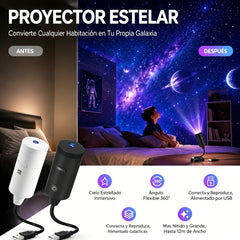 ✨ Proyector de estrellas HD – Conectar y usar 🥳