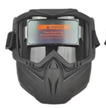 🛠️😎Protector facial desmontable con atenuación totalmente automática