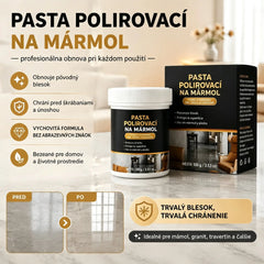 🥳 🔥Dve fľaše za 24 eur!✨ Leštiaca pasta na mramor – odstraňuje škrabance, obnovuje lesk a chráni povrch už za 2 minúty 🛡️