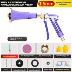 🚜💦 Pulverizador Agrícola de Alta Presión con Filtro Integrado y Boquilla Antiviento | Bomba de Émbolo Profesional 🌾✨