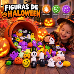 50 piezas 29 euro🎃Juguetes antiestrés con forma de empanadilla con temática de Halloween, adorables empanadillas con forma de fantasma de calabaza para aliviar el estrés.