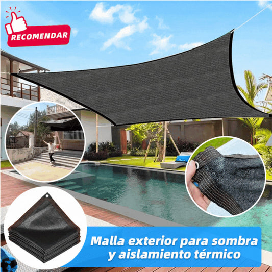 🏆【🔥Oferta imperdible】☀️⛱️【2*3m】Malla exterior para sombra y aislamiento térmico