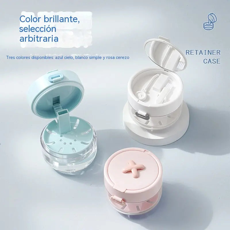 🔥Novedad, ¡Producto estrella!❤️‍🔥 Caja multifuncional para guardar aparatos de ortodoncia