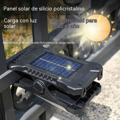 💥Luz solar con sensor de cuerpo humano y clip, resistente al agua