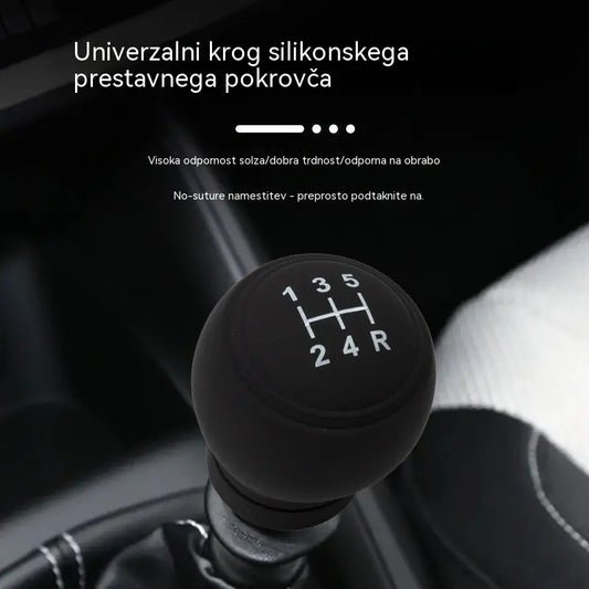 5 kosov 24 €✨ Dajte svojemu avtomobilu nov videz s tem silikonskim pokrovčkom za prestavno ročico 🚘