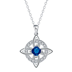 ✨🔮Collar místico de nudo de bruja con piedra de nacimiento 💞 Protege a tus seres queridos