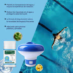 🔥【Compra 1, llévate 1 gratis】🏊‍♀️💧Pastillas limpiadoras para piscinas para un agua clara y transparente.