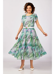🔥🥰【S-5XL】Vestido de gasa nuevo y elegante de alta calidad