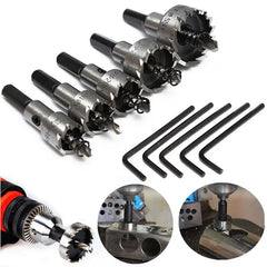 💪🔩【5 piezas】【16-30mm】Abridor/broca de metal de alta velocidad