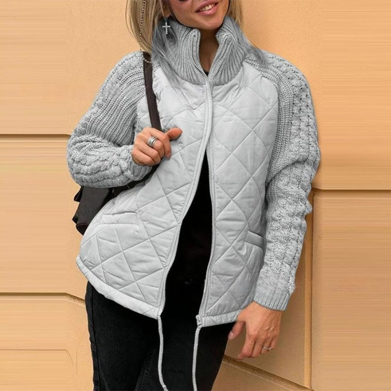 📢📢50% de descuento🔥【S~3XL】Cárdigan patchwork para mujer, otoño