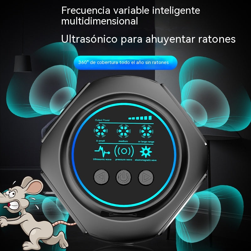 🐭【Oferta por tiempo limitado】Repelente ultrasónico de roedores de alta eficacia