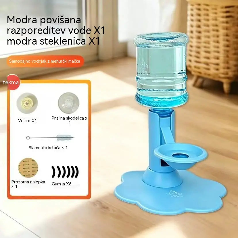🐾 Avtomatski dozator vode za hišne ljubljenčke – Gravitacijska samopolnilna posoda za vodo za pse in mačke