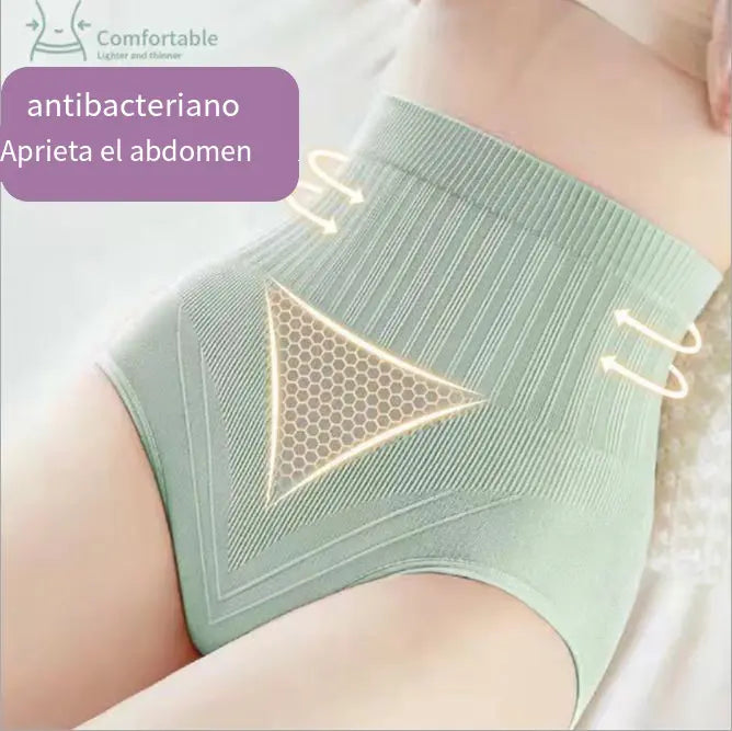 【7 piezas】 【35-82.5kg】bragas antibacterianas impermeables de cintura alta
