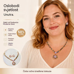 💎 ✨ Set ogrlice i naušnica od blistavog kubnog cirkona: bezvremenska elegancija, savršen poklon, idealan za vjenčanja, zabave ili kao svakodnevni luksuzni modni dodatak 💍