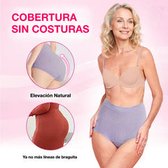 🔥【50%OFF】🔥Último día - 50% de descuento - Braguitas antibacterianas de cintura alta para controlar el vientre