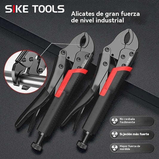 Alicates de fuerza ajustable, abrazaderas multifuncionales, alicates de presión de grado industrial.