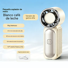 ❄Ventilador portátil de alta velocidad con sistema de superrefrigeración.