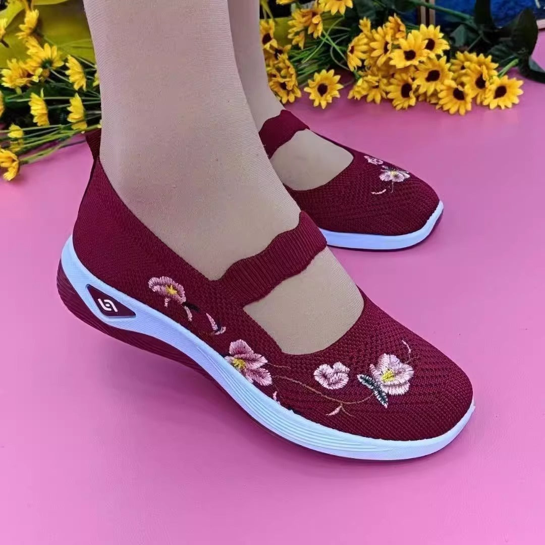 🥰💐【36-41】Zapatos cómodos, transpirables y antideslizantes para personas de mediana edad y mayores.