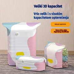【Set od 5 dijelova】 Velika, stlačiva vakuumska vrećica za pohranu: nije potrebna pumpa, nepropusna je i idealna za uštedu prostora u koferima i kod kuće