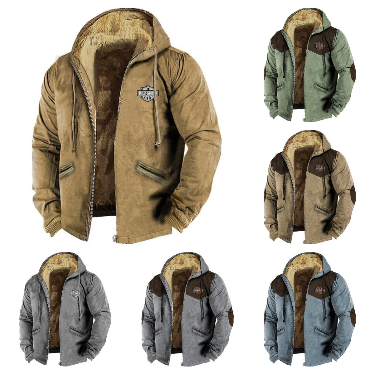 🔥💥【M-5XL】Sudadera con Capucha para Hombre 2026 – Moda de Otoño e Invierno, Refuerzo, Cálida y Cómoda para el Frío