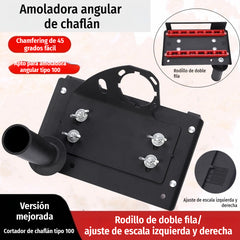 【Modelo 100】⚒️ Herramienta de corte angular + boquilla + tubo de agua --- ✨Nueva amoladora angular modelo 100 con función de corte angular. Cortador angular de 45 grados.