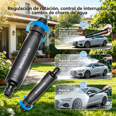 【Manguera + Pistola pulverizadora】💦Pistola de agua multifuncional de alta presión | Limpia coches, riega plantas y limpia casas en segundos🛡️