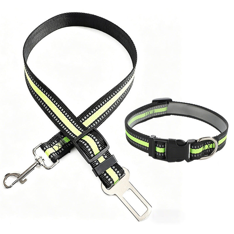 [2 juegos 24 euros] Collar y correa para perro (2 en 1)